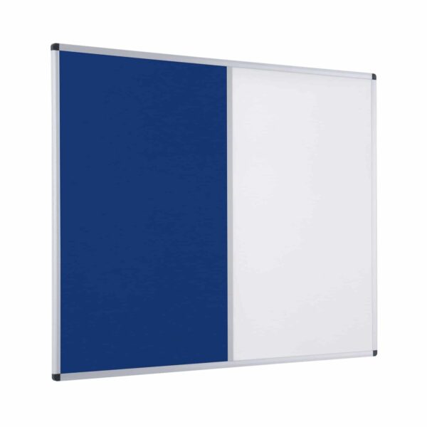 Combination Magnetic Whiteboards - 1200mm x 900mm, Combi Blue