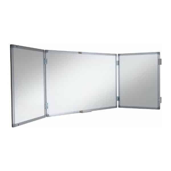 VIZ-PRO Large Dry Erase White Board/agnetic Foldable Whiteboard, 60 X...