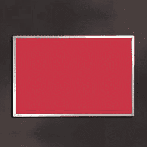 red noticeboard